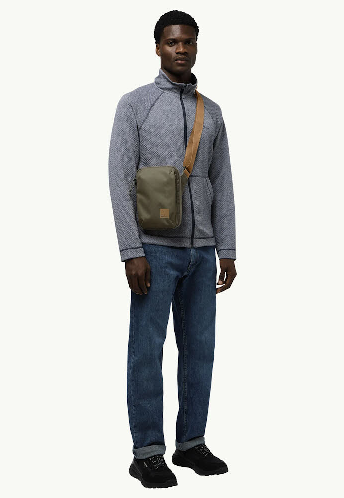 Jack Wolfskin KONYA ORGANIZER Unisex Umhängetasche island moss