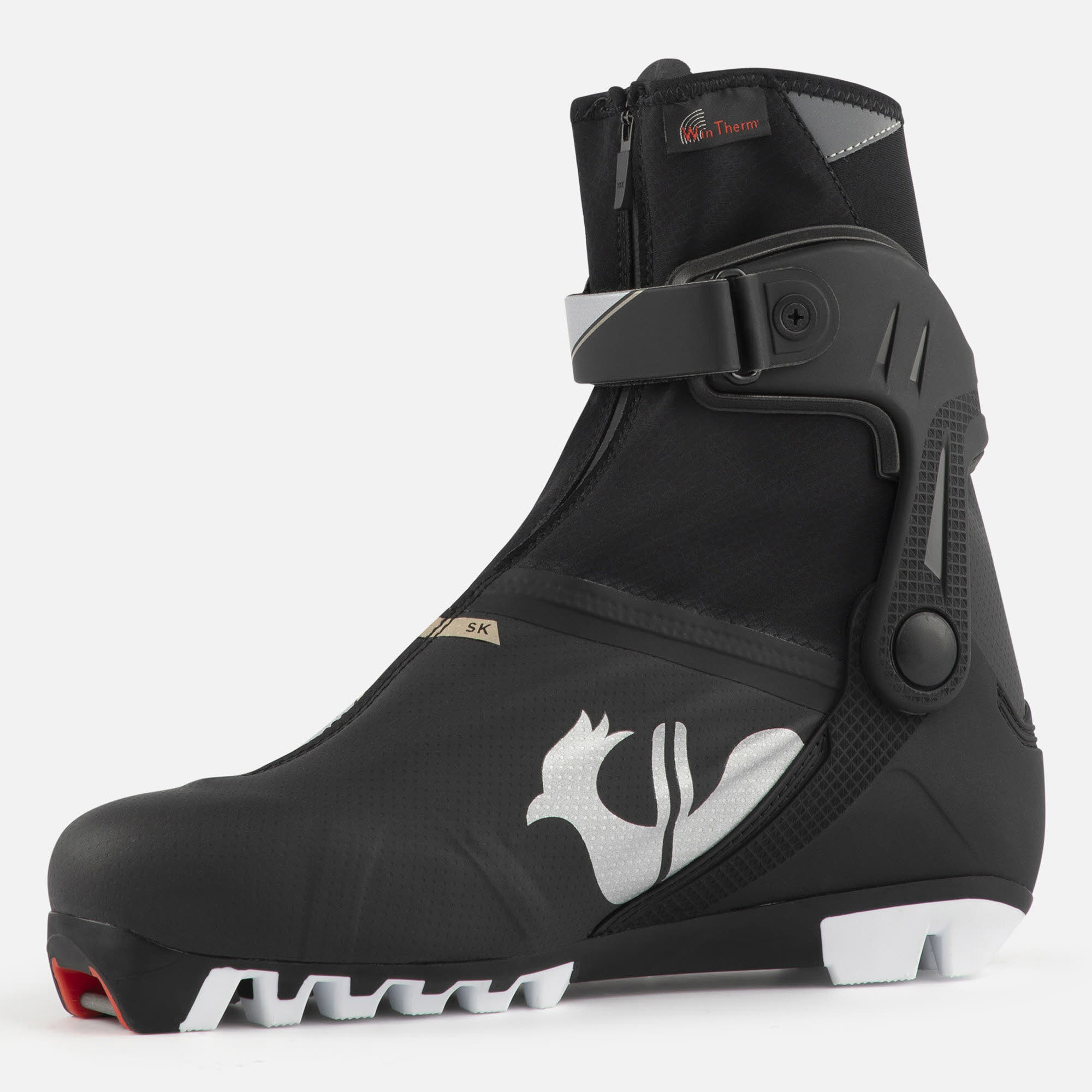 Rossignol X-10 SKATE FW Damen Skating-Langlaufschuh Wintersport 23/24 schwarz weiß