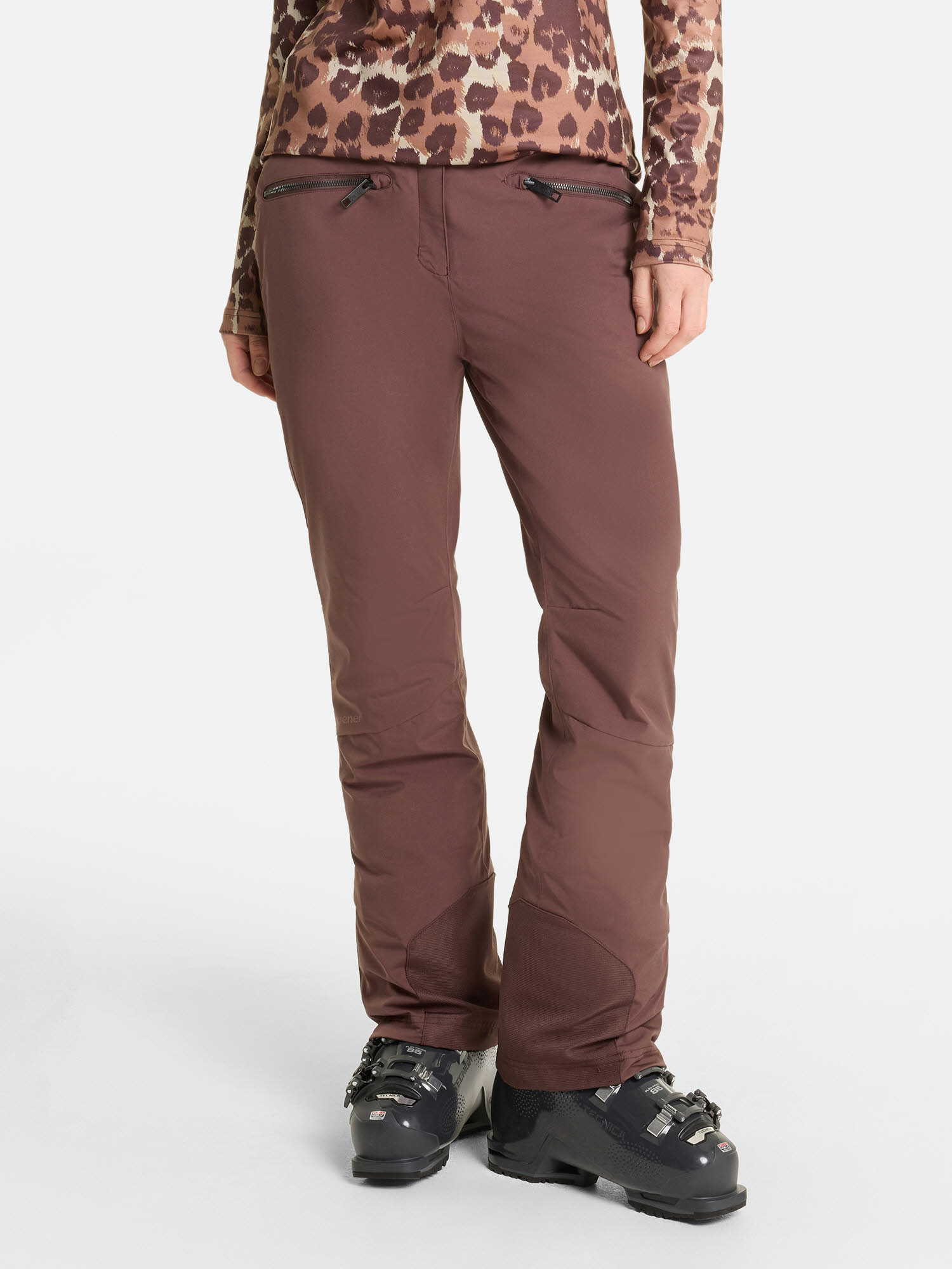 Ziener TILLA-Z pants lady Skihose Damen braun