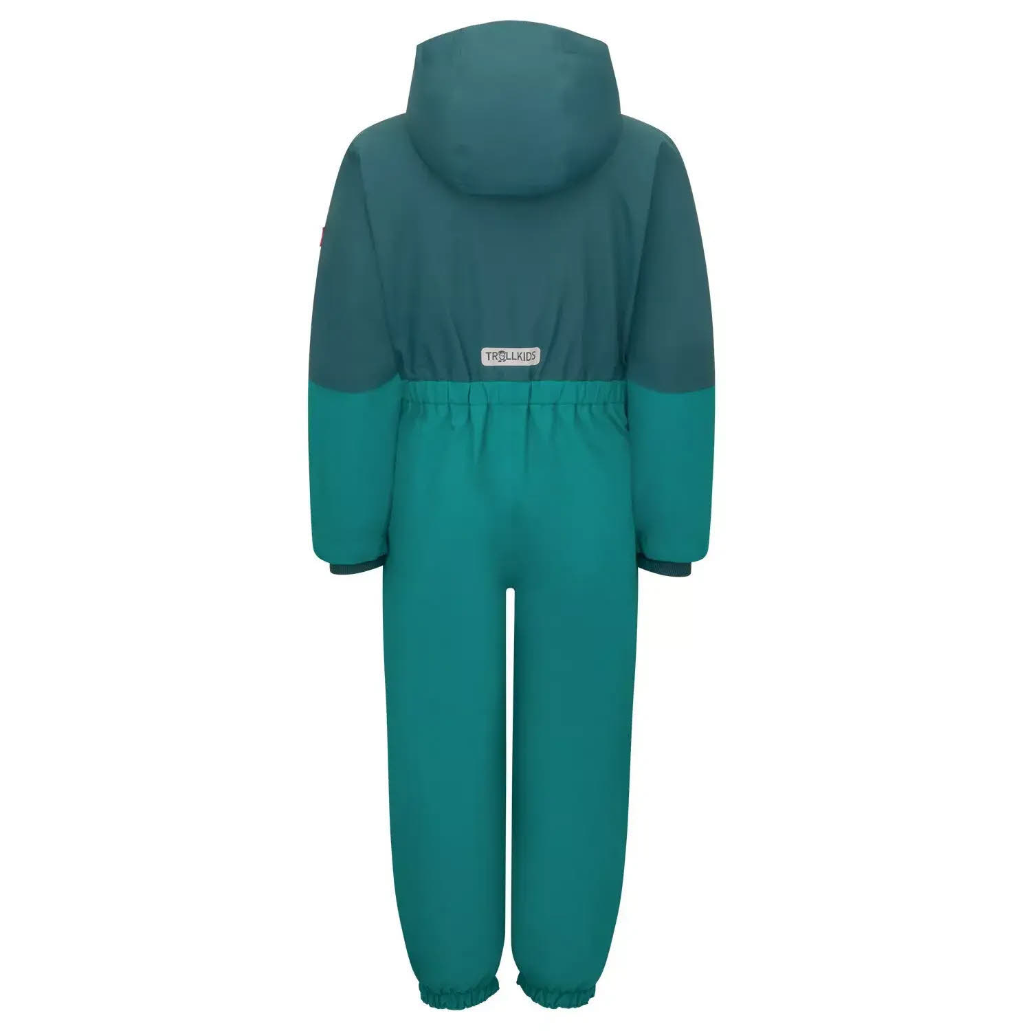 Trollkids Narvik Snowsuit Kinder Schneeanzug Overall mit Kapuze wasserdicht türkis