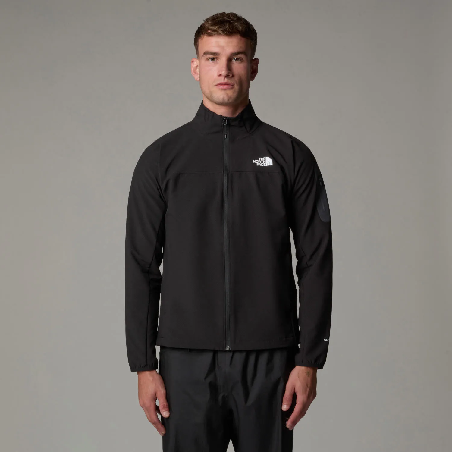 The North Face Tek Approach Jacke Herren Windjacke Wanderjacke schwarz