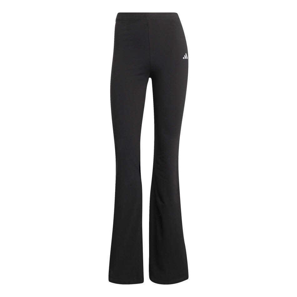 adidas Essentials Small Logo Flared Leggings Damen Freizeitleggings schwarz