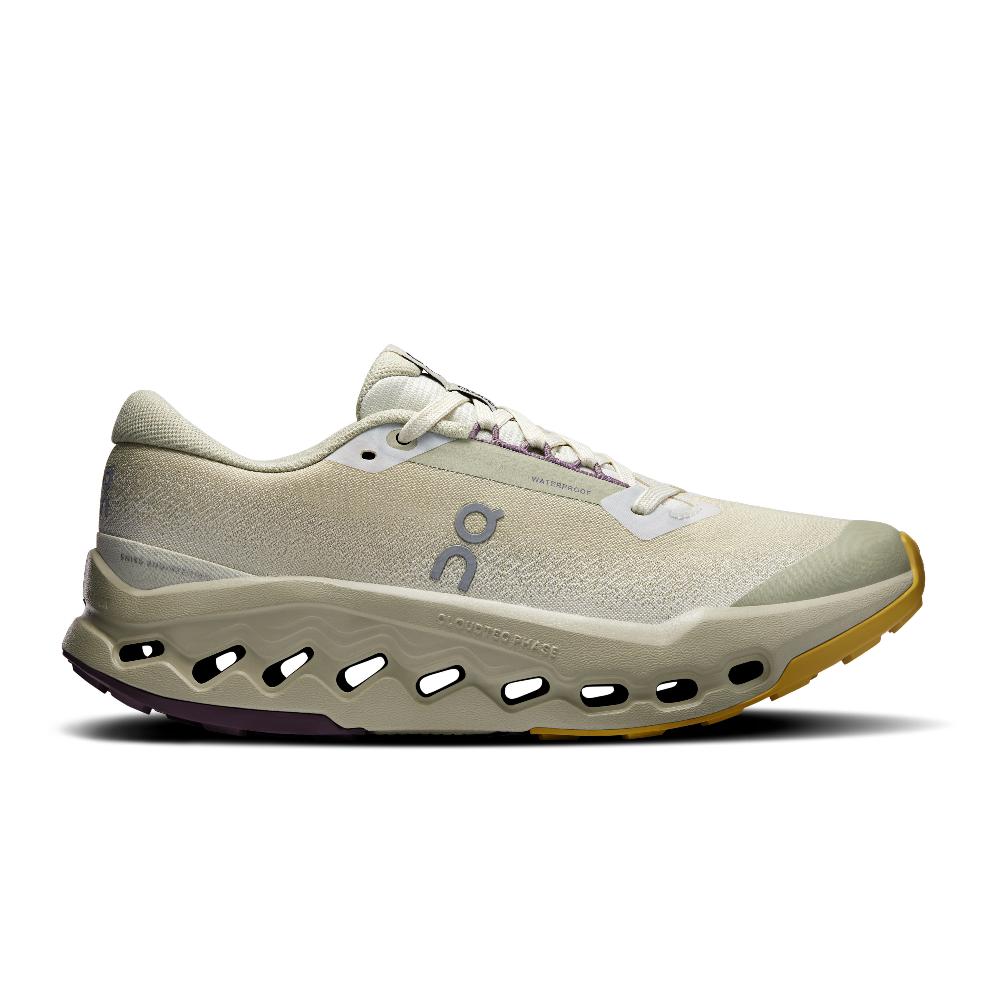ON CLOUDSURFER TRAIL 2 WP Damen Laufschuhe Trailrunning ghost/chalk