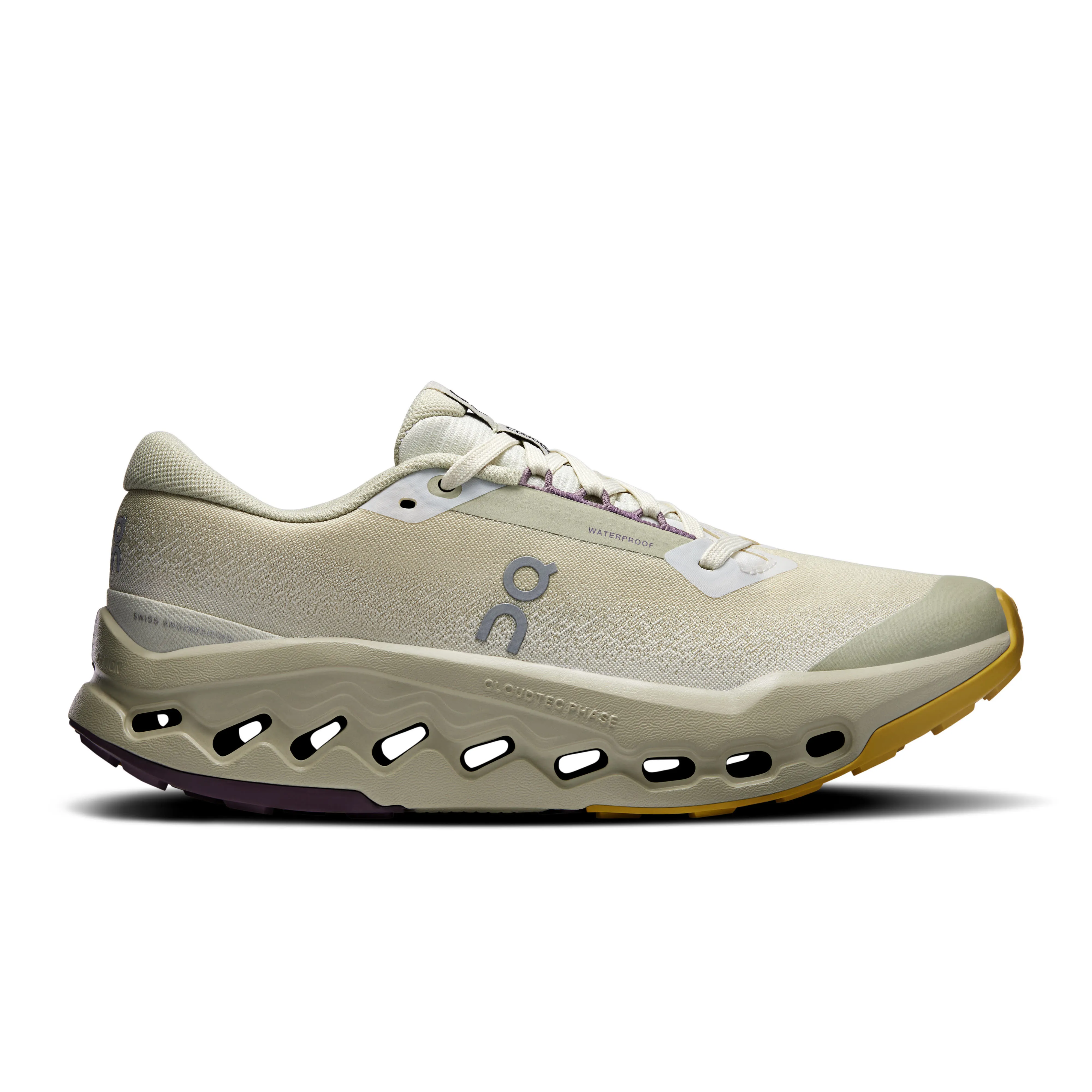 ON CLOUDSURFER TRAIL 2 WP Damen Laufschuhe Trailrunning ghost/chalk