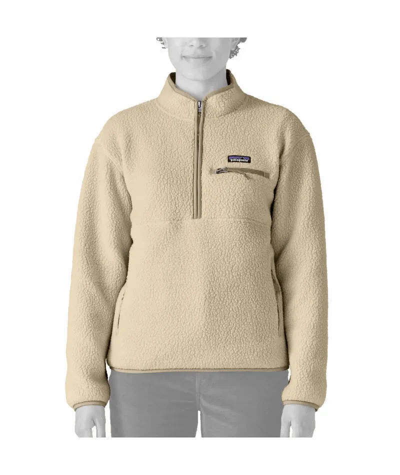 Patagonia Retro Pile Marsupial Damen Fleece Pullover beige