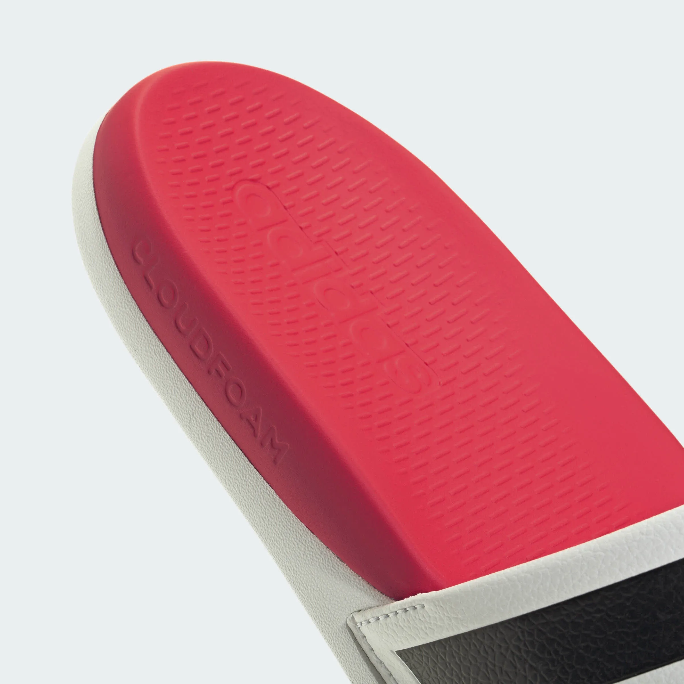 adidas ADILETTE COMFORT 2.0 Unisex Badelatschen weiß/rot/schwarz
