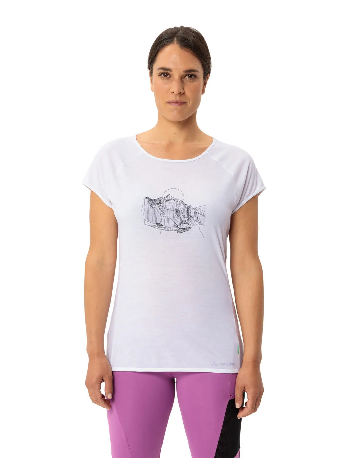 Vaude Tekoa T-Shirt II Wandershirt Damen weiß