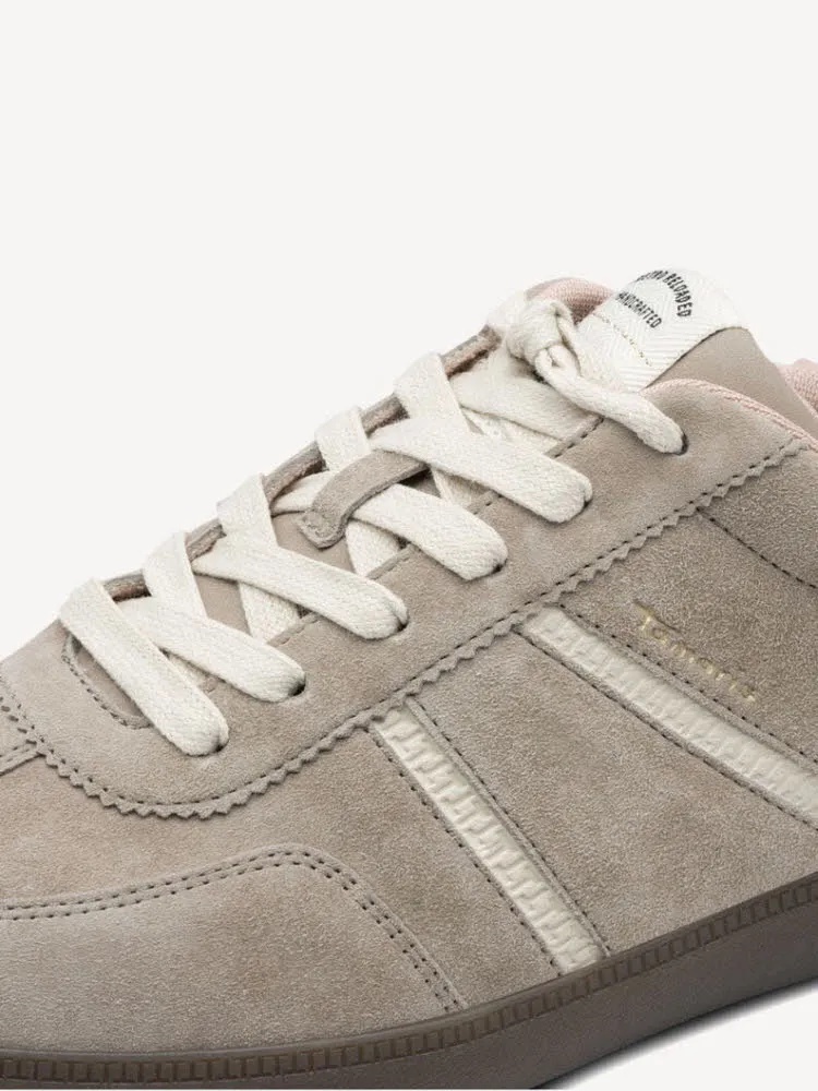 Tamaris Women Lace-up Damen Sneaker Low modisch Schnürschuhe taupe/rose