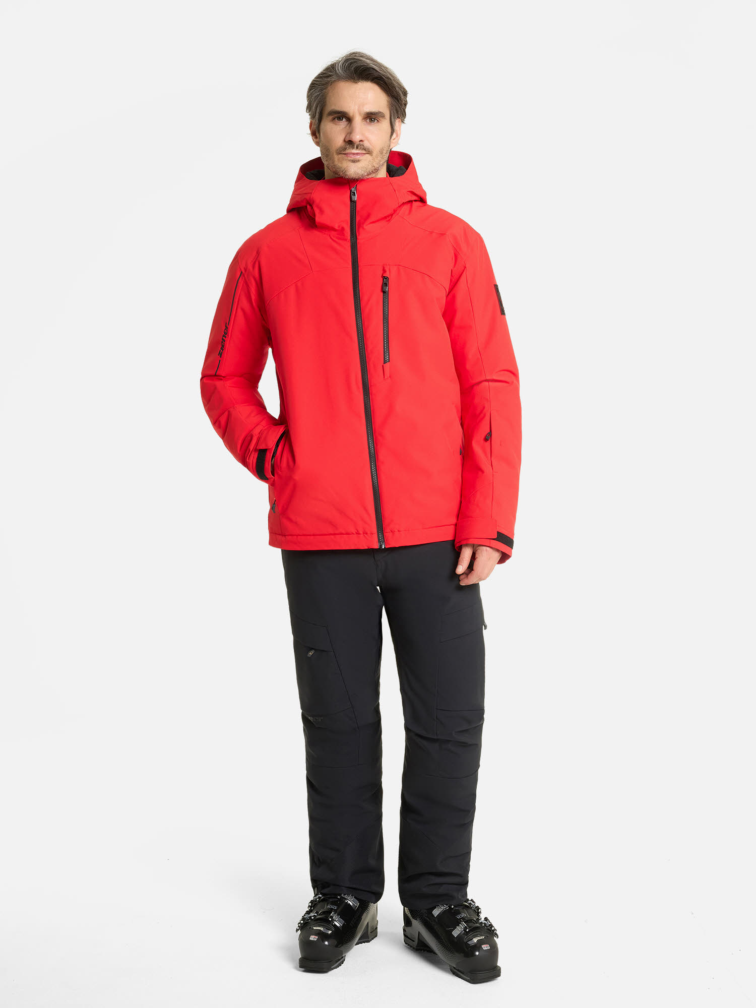 Ziener TAPTI-Z jacket man Skijacke Herren rot