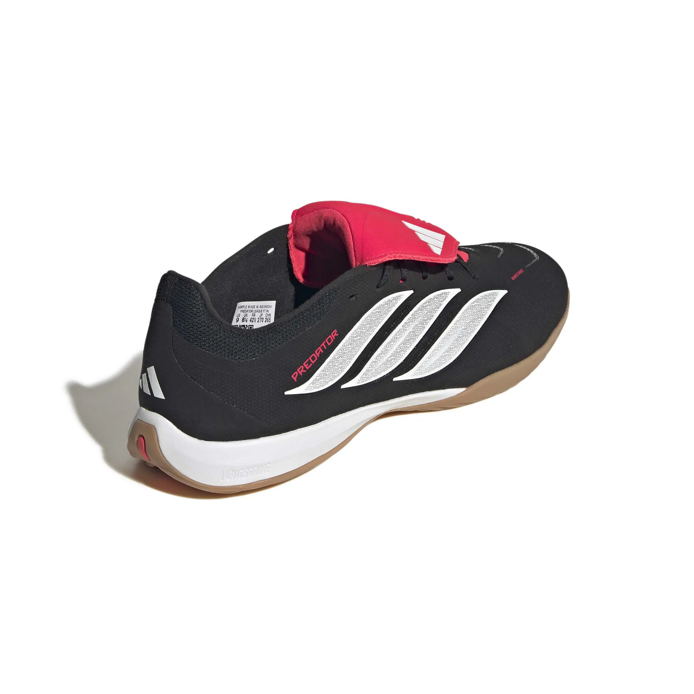 adidas PREDATOR LEAGUE FT IN Herren Hallenschuhe Fußballschuhe schwarz/weiß/rot