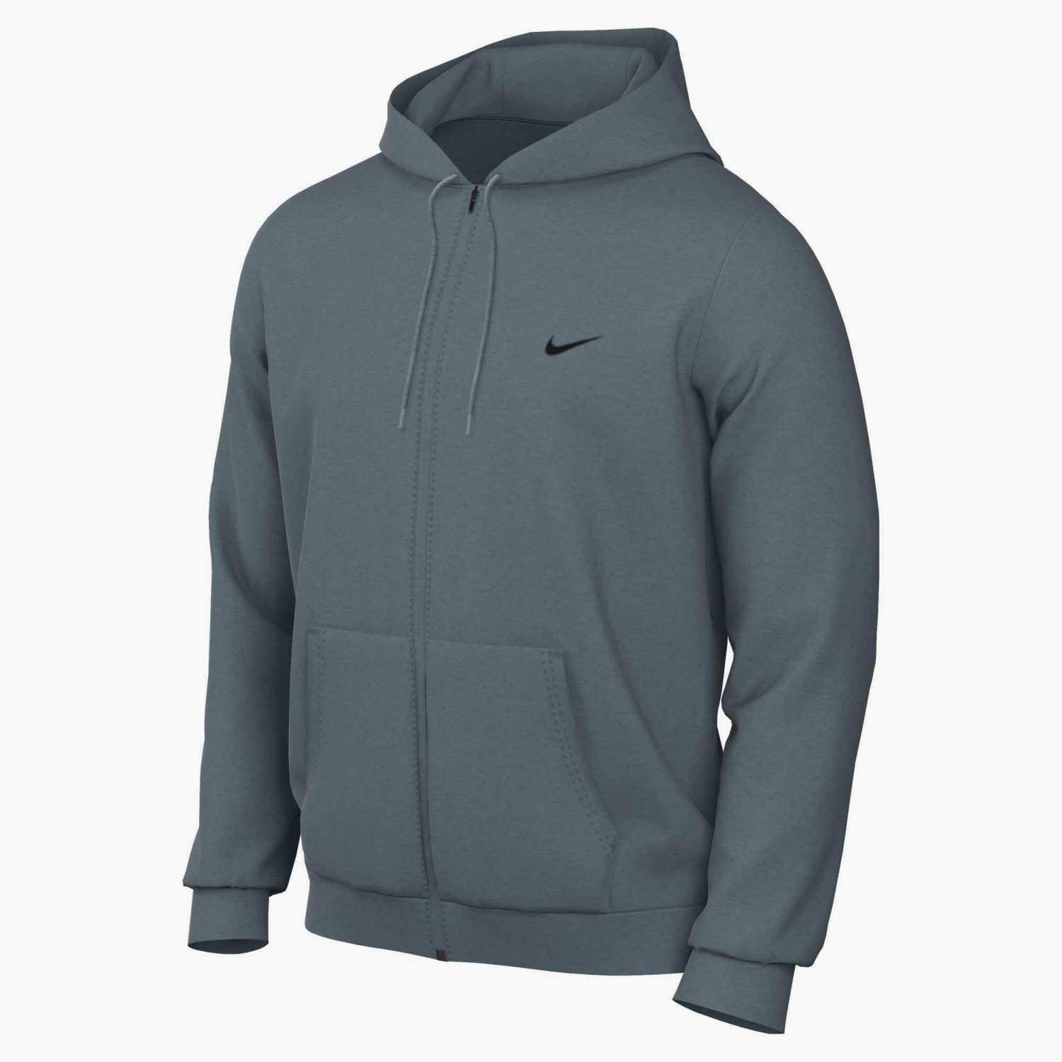 Nike NK DF UV FLEX FLC FZ HD Herren Kapuzenjacke Weste blau