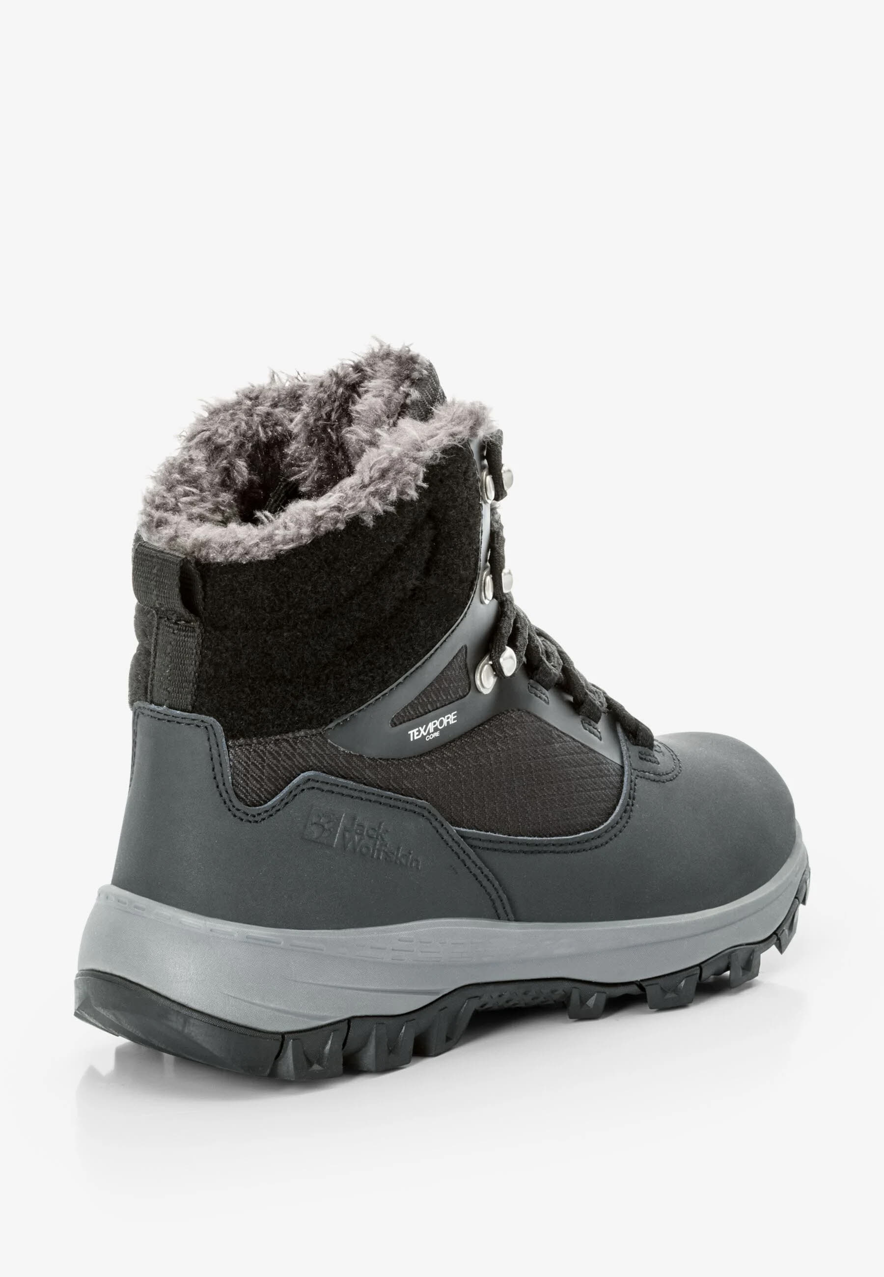 Jack Wolfskin Everquest Winterstiefel gefüttert Damen grau