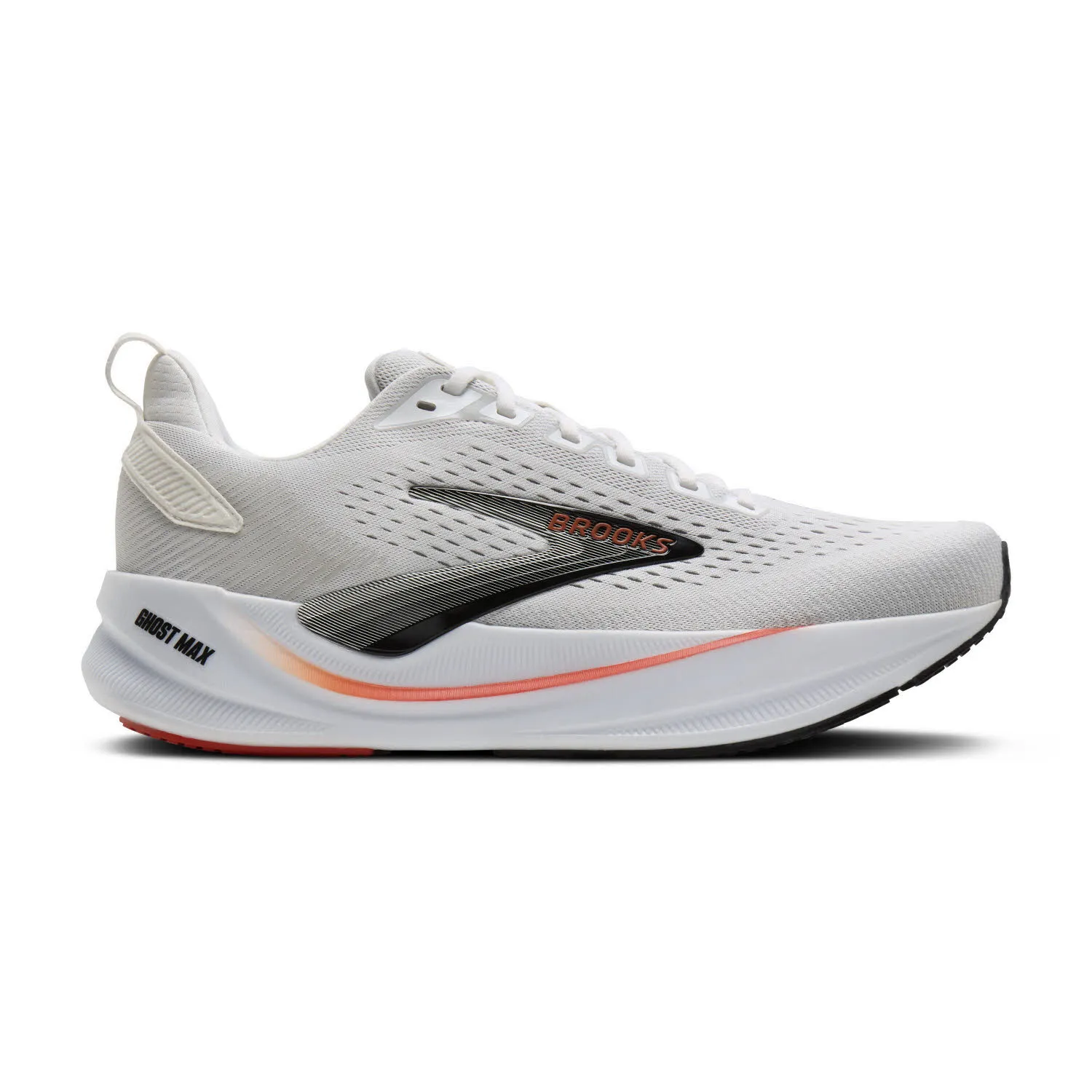 Brooks Ghost Max 4 Herren Laufschuhe Joggingschuhe weiß