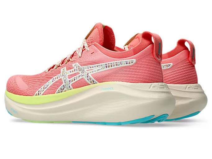 ASICS GEL-NIMBUS 27 TR Laufschuhe Joggingschuhe Damen beige rosa