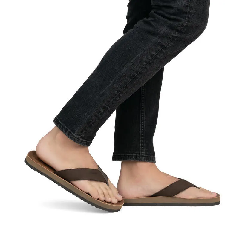 Rieker Herren Zehentrenner Flip Flop braun