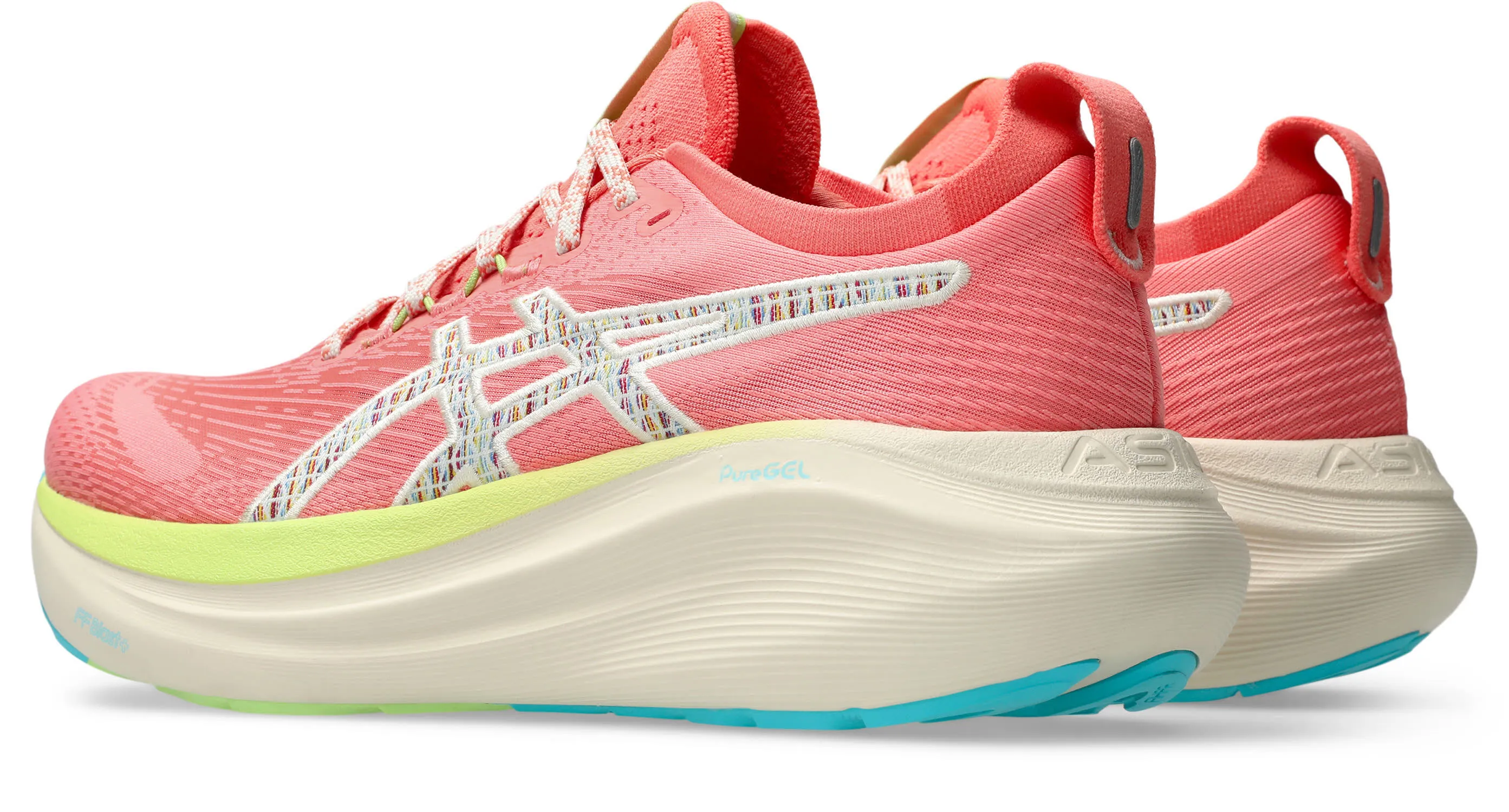 ASICS GEL-NIMBUS 27 TR Laufschuhe Joggingschuhe Damen beige rosa
