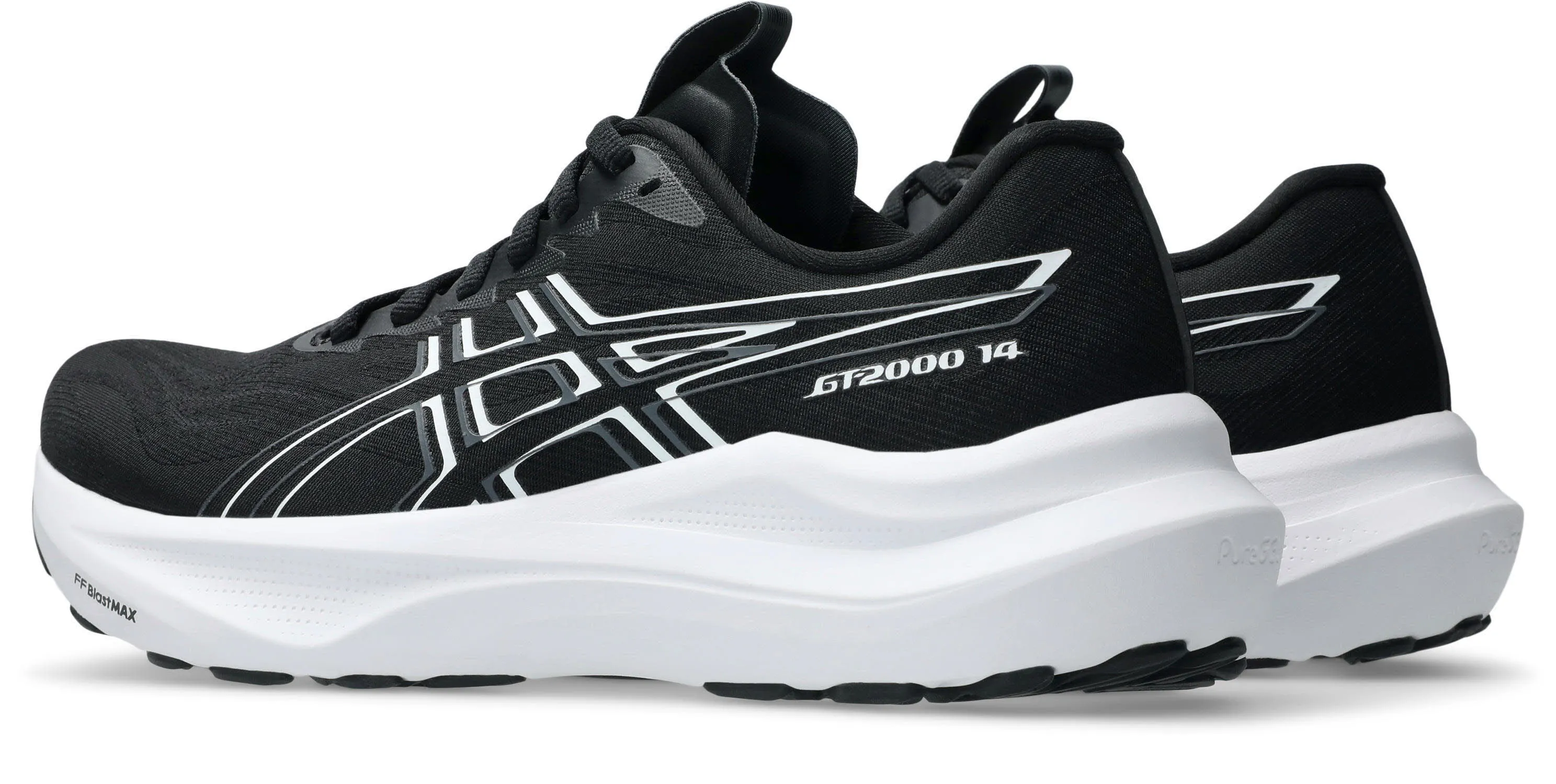 Asics GT-2000 14 Damen Laufschuhe Joggingschuhe schwarz/weiß