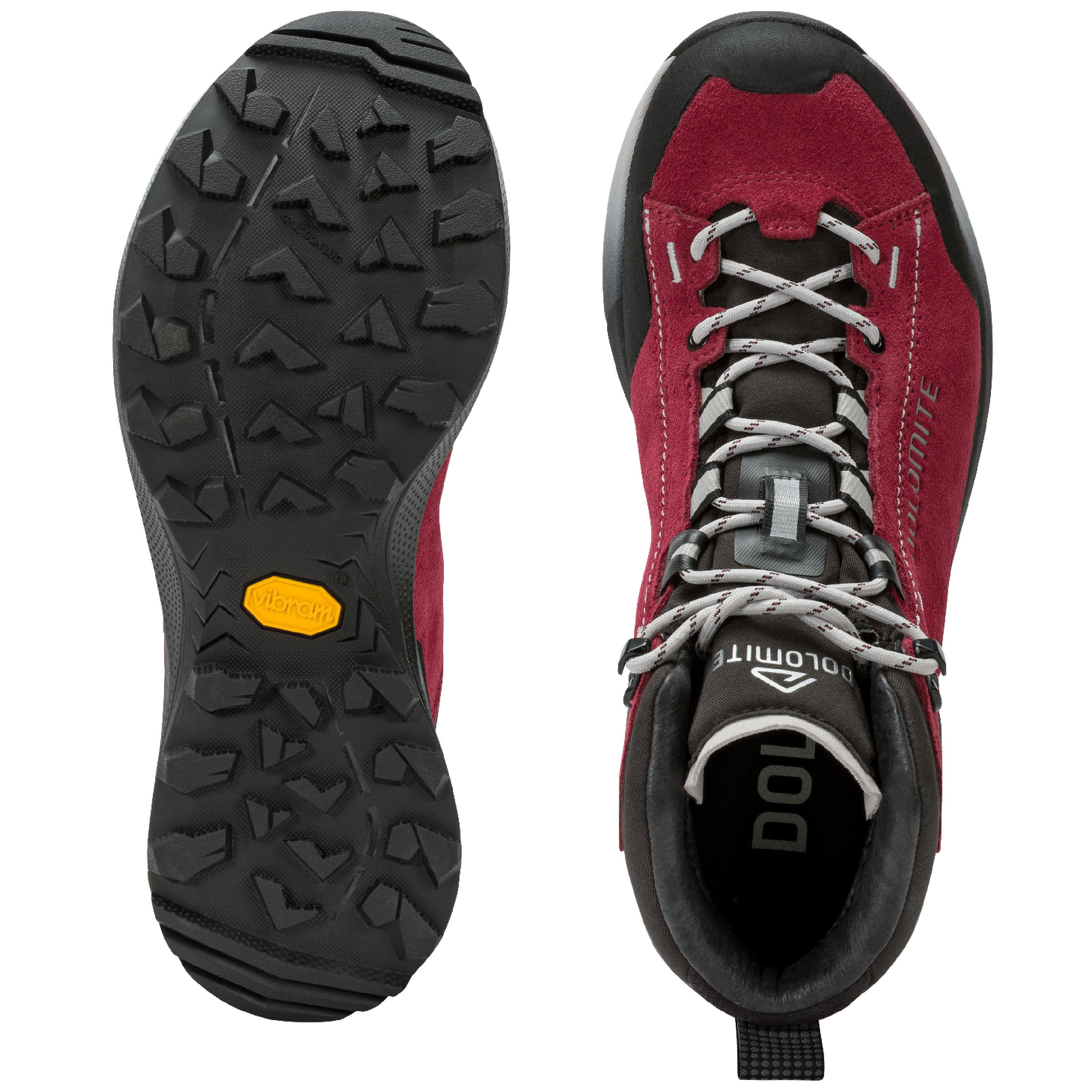 Dolomite Vernale Hike Mid GTX Damen Wanderschuhe Trekkingschuhe rot