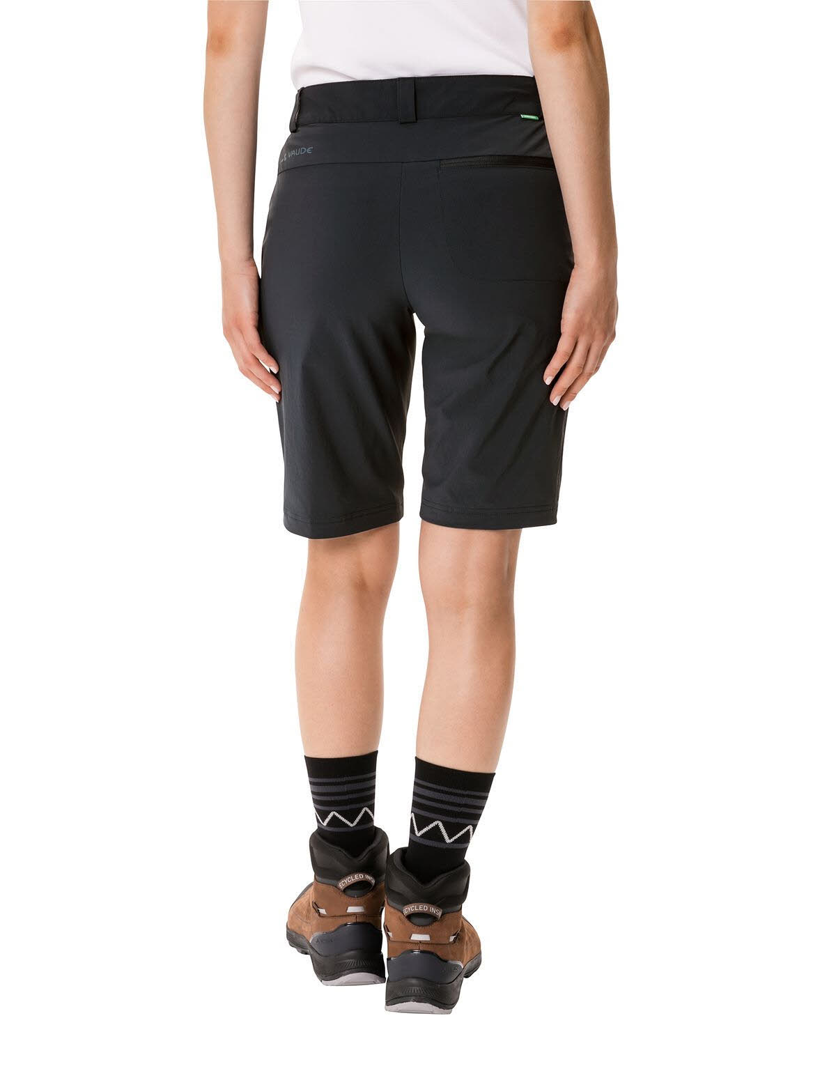 Vaude Farley Stretch Shorts Wanderhose kurz Damen schwarz NEU