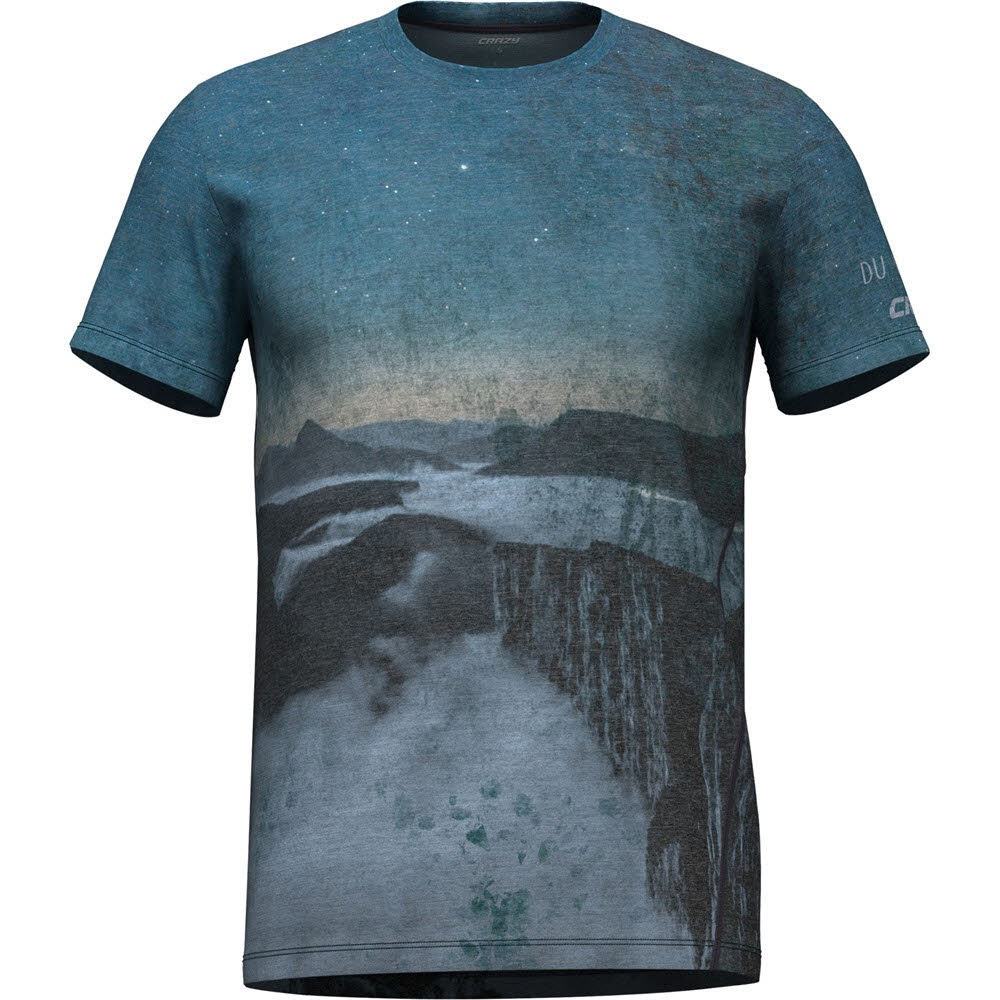 Crazy Idea Legend Herren T-Shirt blau