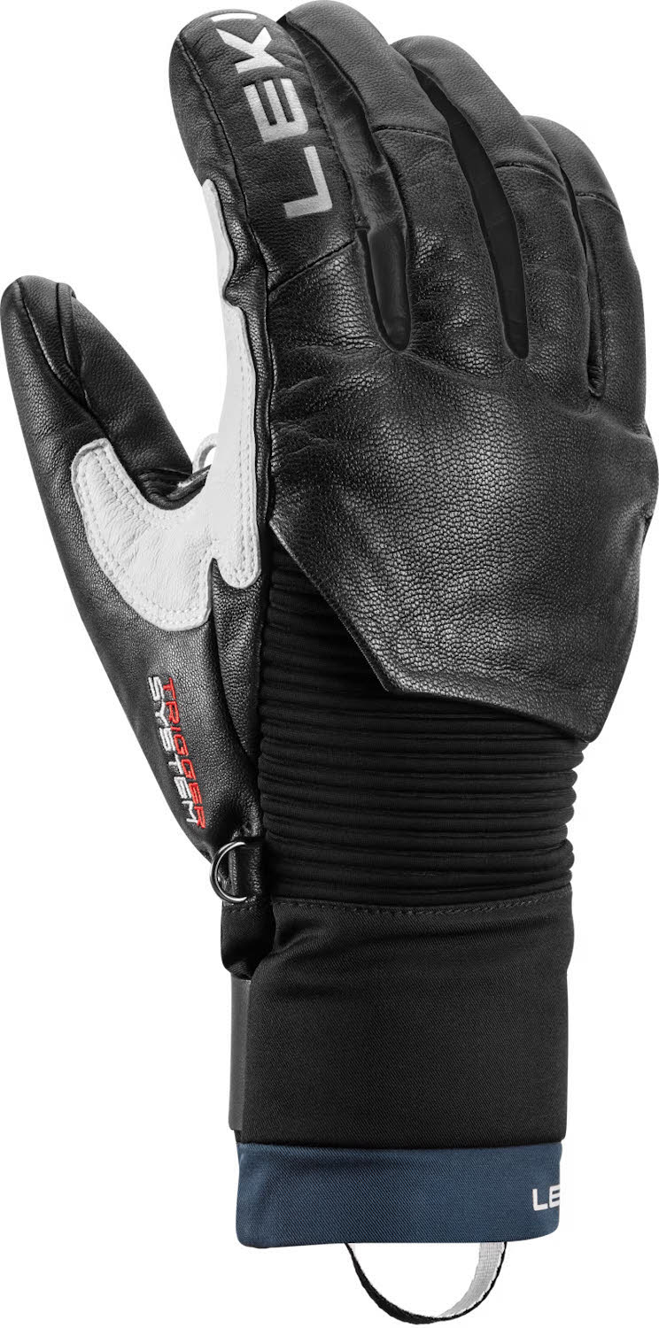 Leki Hevon Pro 3D Herren Skihandschuhe Fingerlinge schwarz