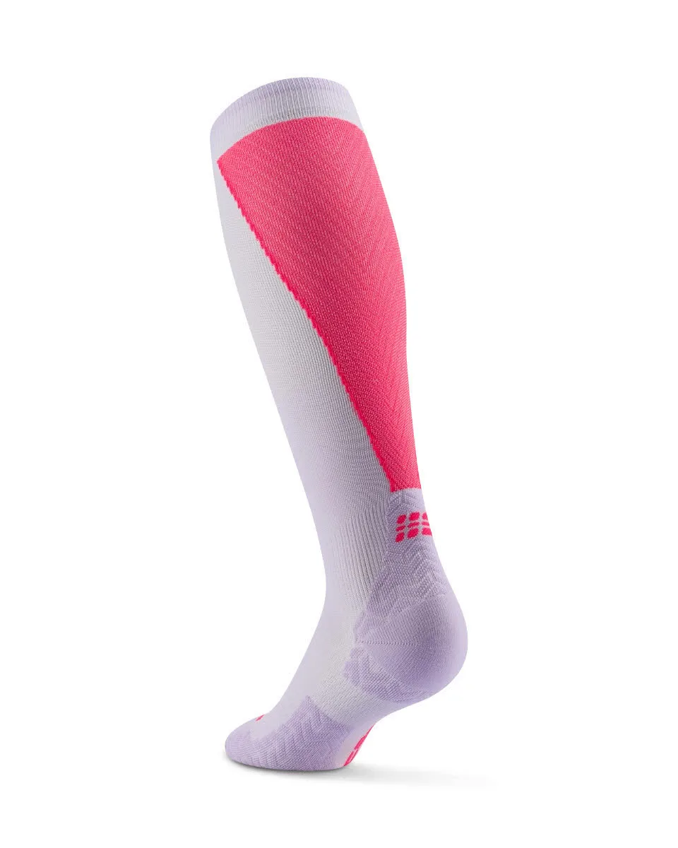 CEP Run Ultralight Socks Tall 4.0 Damen Laufsocken Kompressionssocken lilac/pink