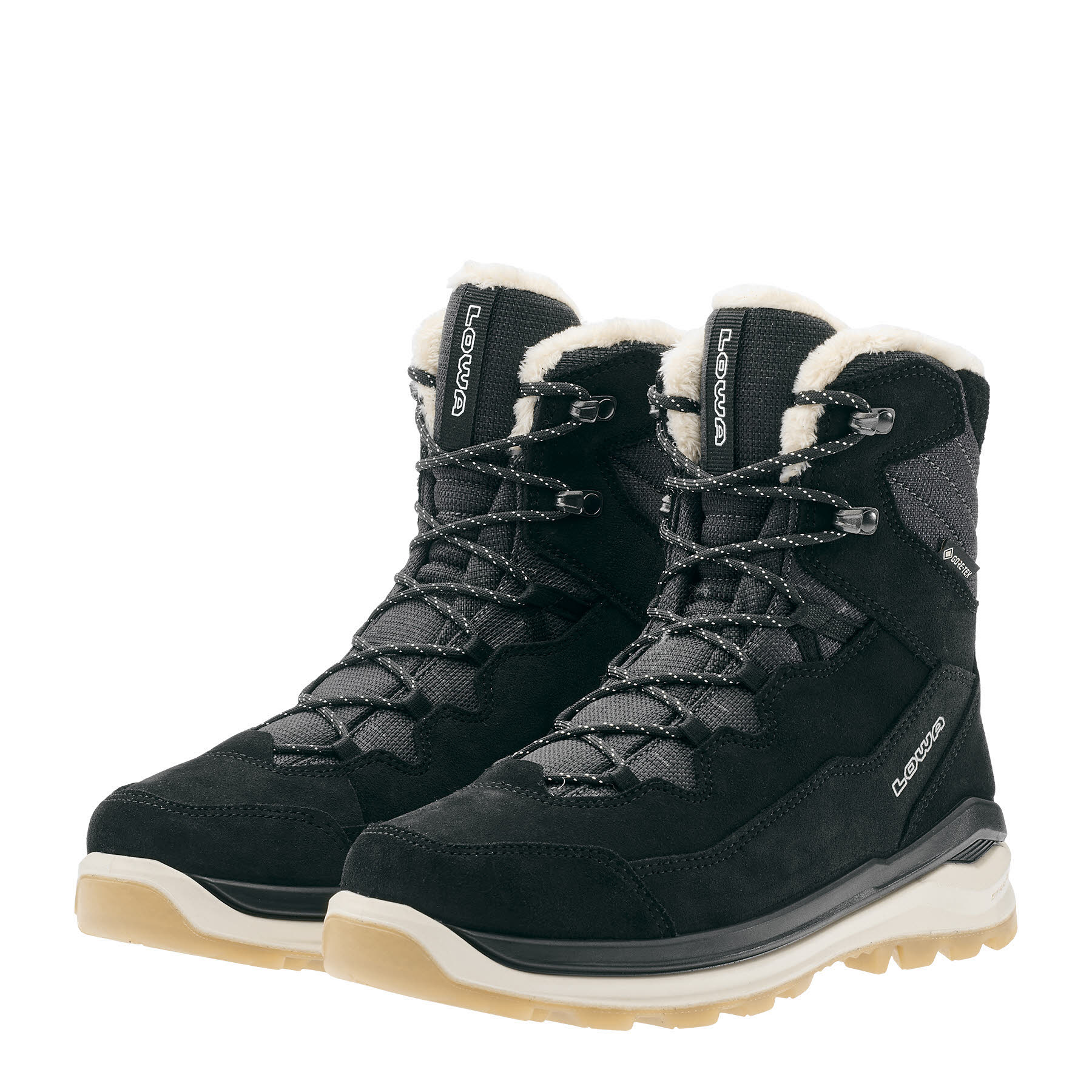 Lowa Ottawe Winterstiefel gefüttert Damen schwarz