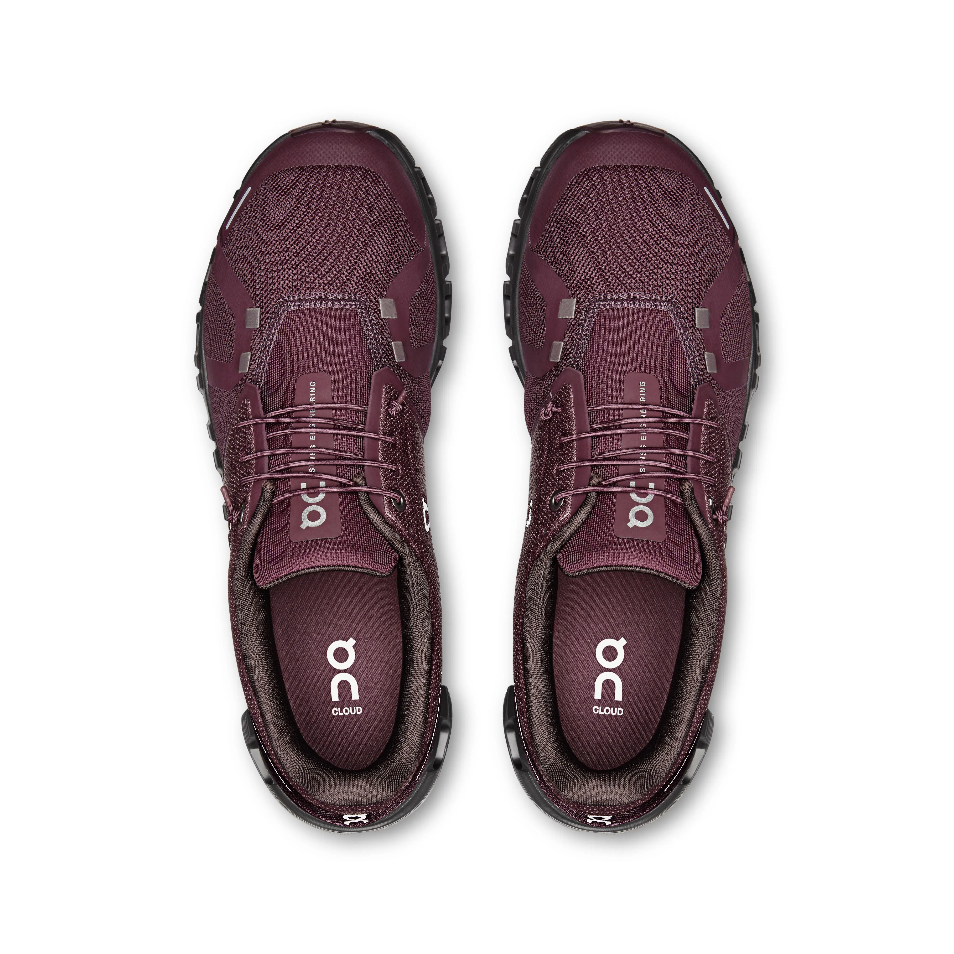 ON CLOUD 6 Herren Sneaker Freizeitschuhe mulberry/pebble