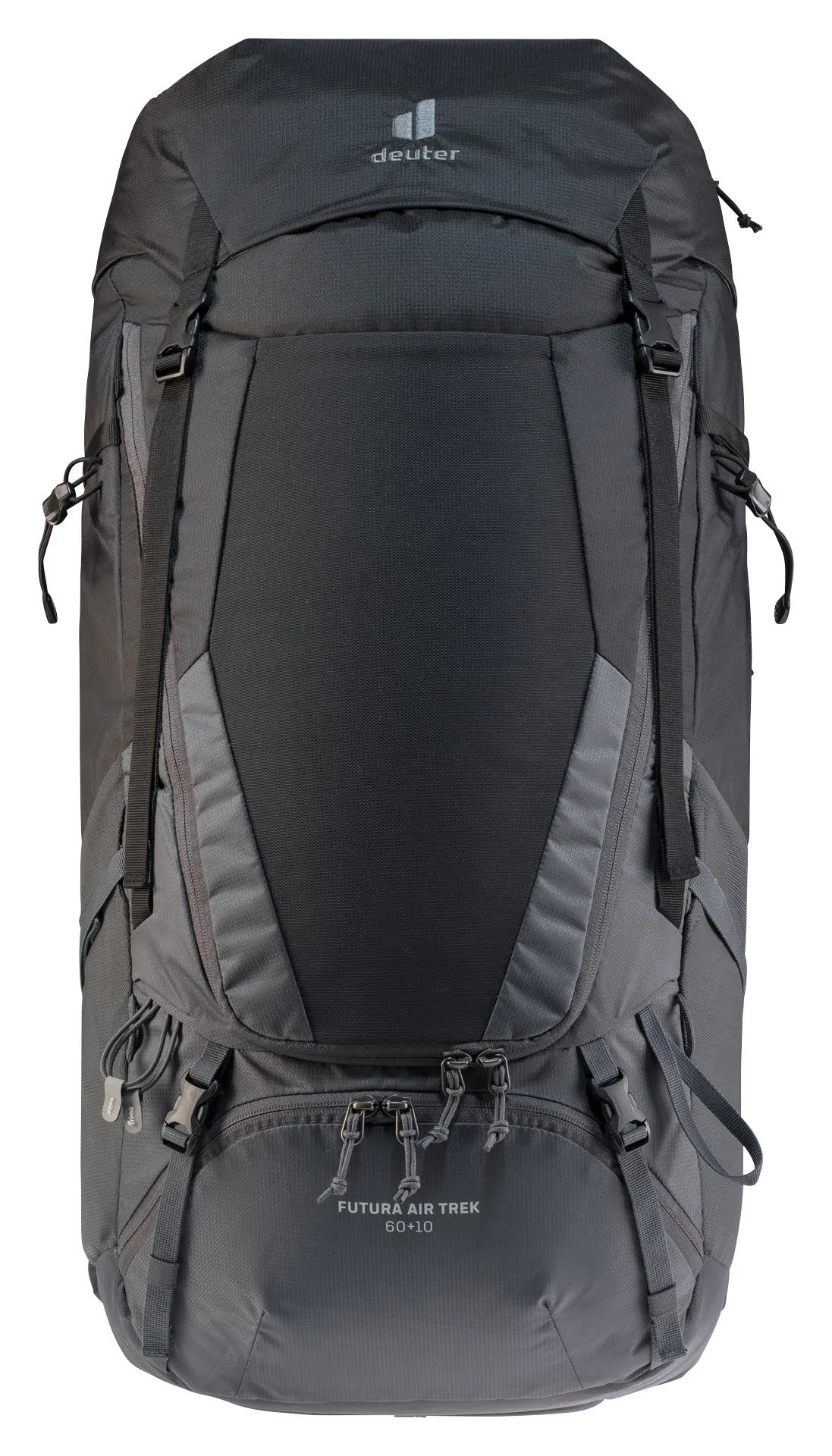 Deuter Futura Air Trek 60+10 unisex Wanderrucksack Trekkingrucksack black/graphite NEU