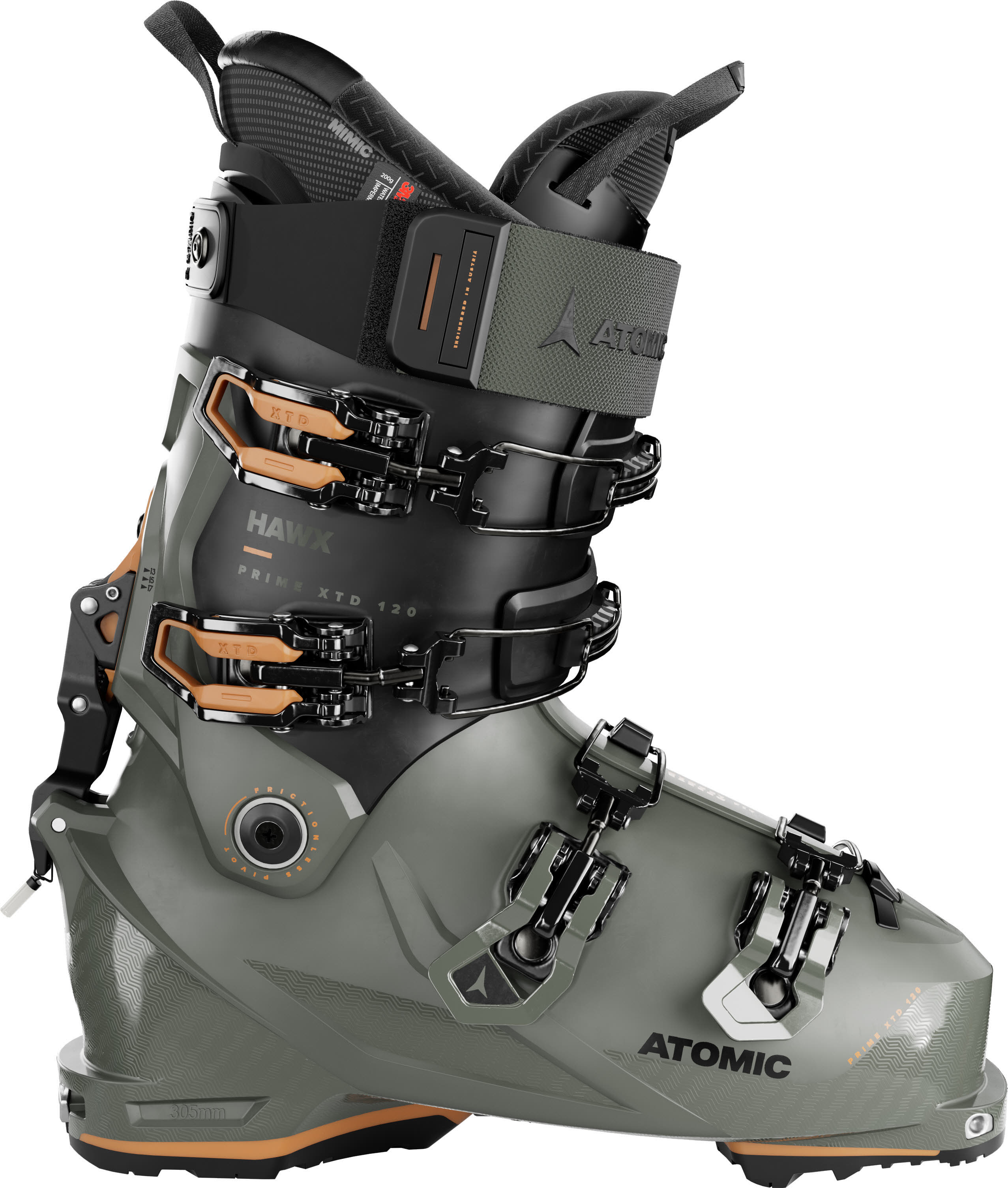 Atomic HAWX PRIME XTD 120 GW Unisex Skischuhe Skiboots 23/24 army green/black NEU