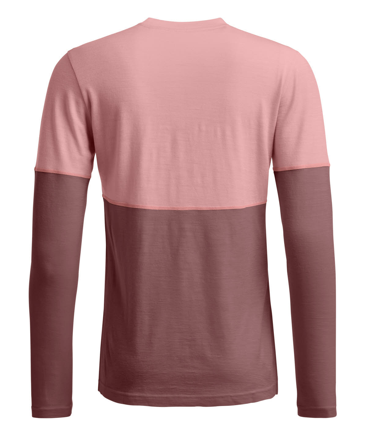 Ortovox 185 Rock”n”wool Long Sleeve Damen Longsleeve Unterziehhemd rosa