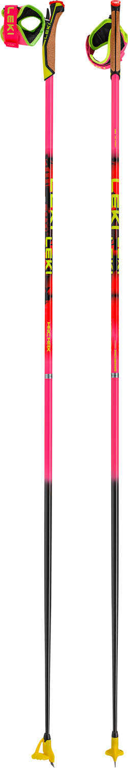 Leki HRC max TR Unisex Langlaufstöcke pink/orange