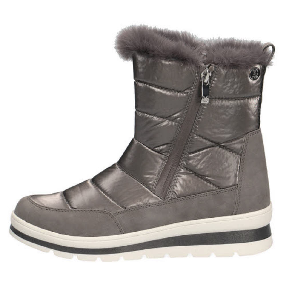 Caprice Woms Boots Damen Winterschuhe mit Zierfell