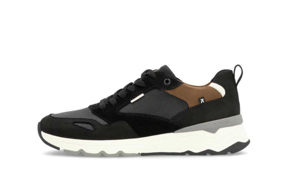 Rieker Herren Sneaker Low Schnürer urbanschwarz