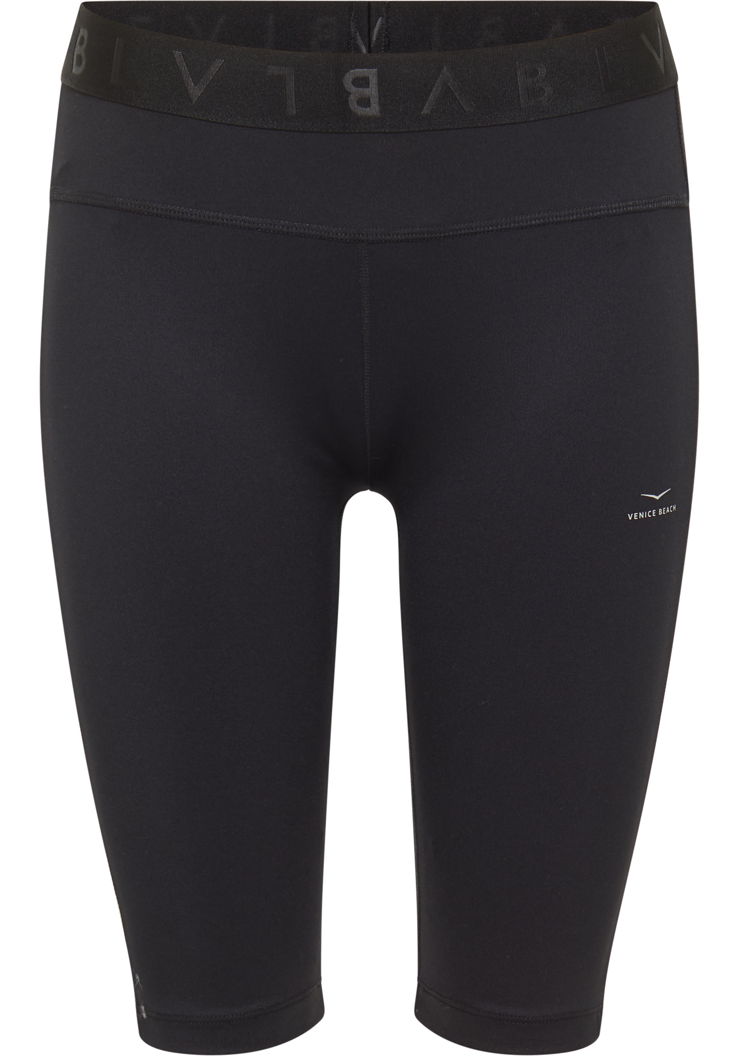 Venice Beach Ally Damen kurze Leggings Sport-Leggings schwarz