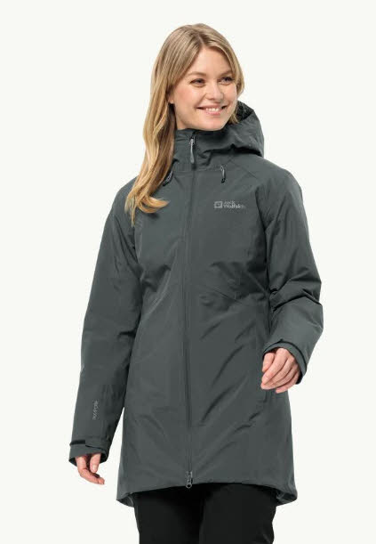 Jack Wolfskin Heidelstein Ins Jkt W Winterjacke Damen dunkelgrün
