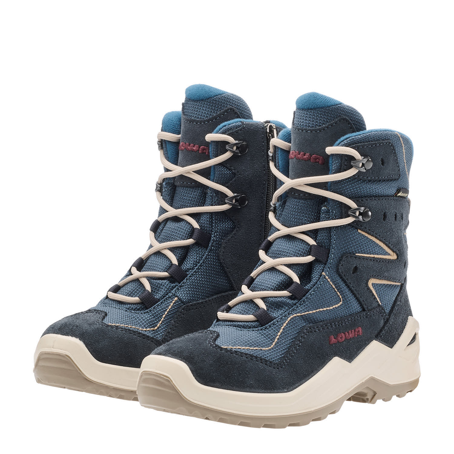 Lowa LINO GTX HIgh Kinder Winterstiefel navy/dune