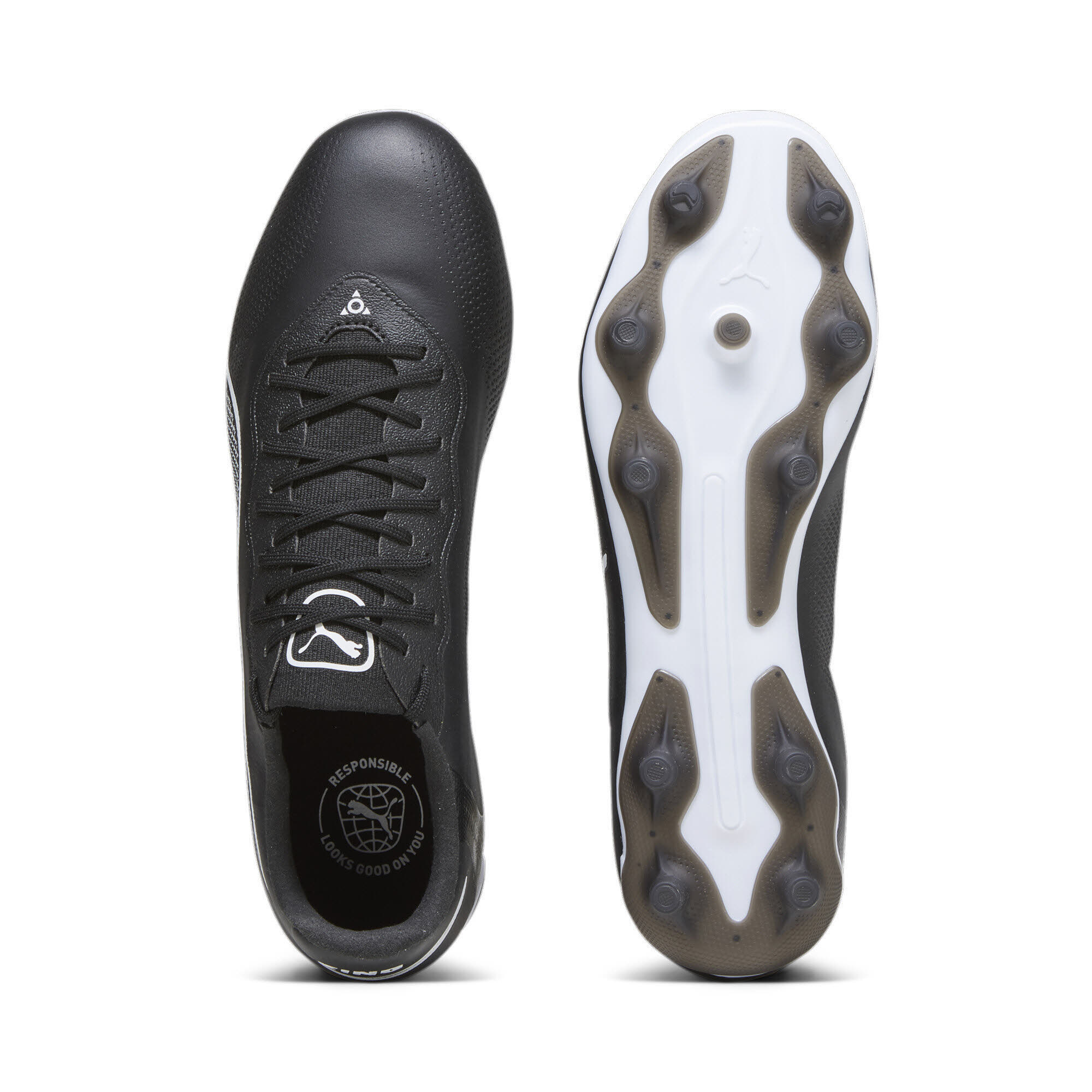 Puma King Pro FG/AG Herren Fußballschuhe Stollenschuhe schwarz