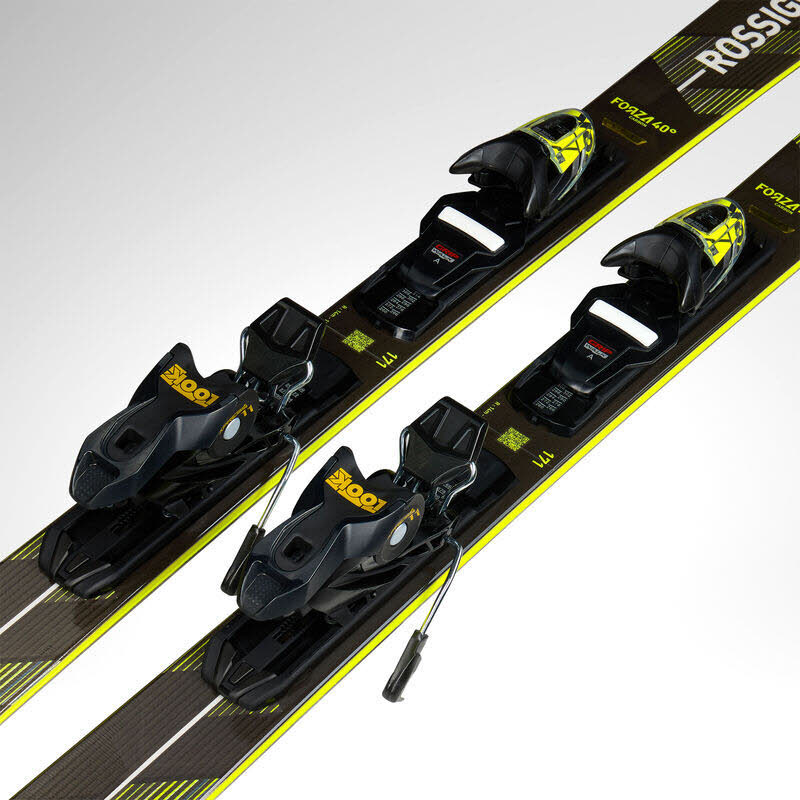 Rossignol FORZA 40" CA + XP11 GW Sportcarver Ski Fortgeschrittene 26/27 schwarz/gelb