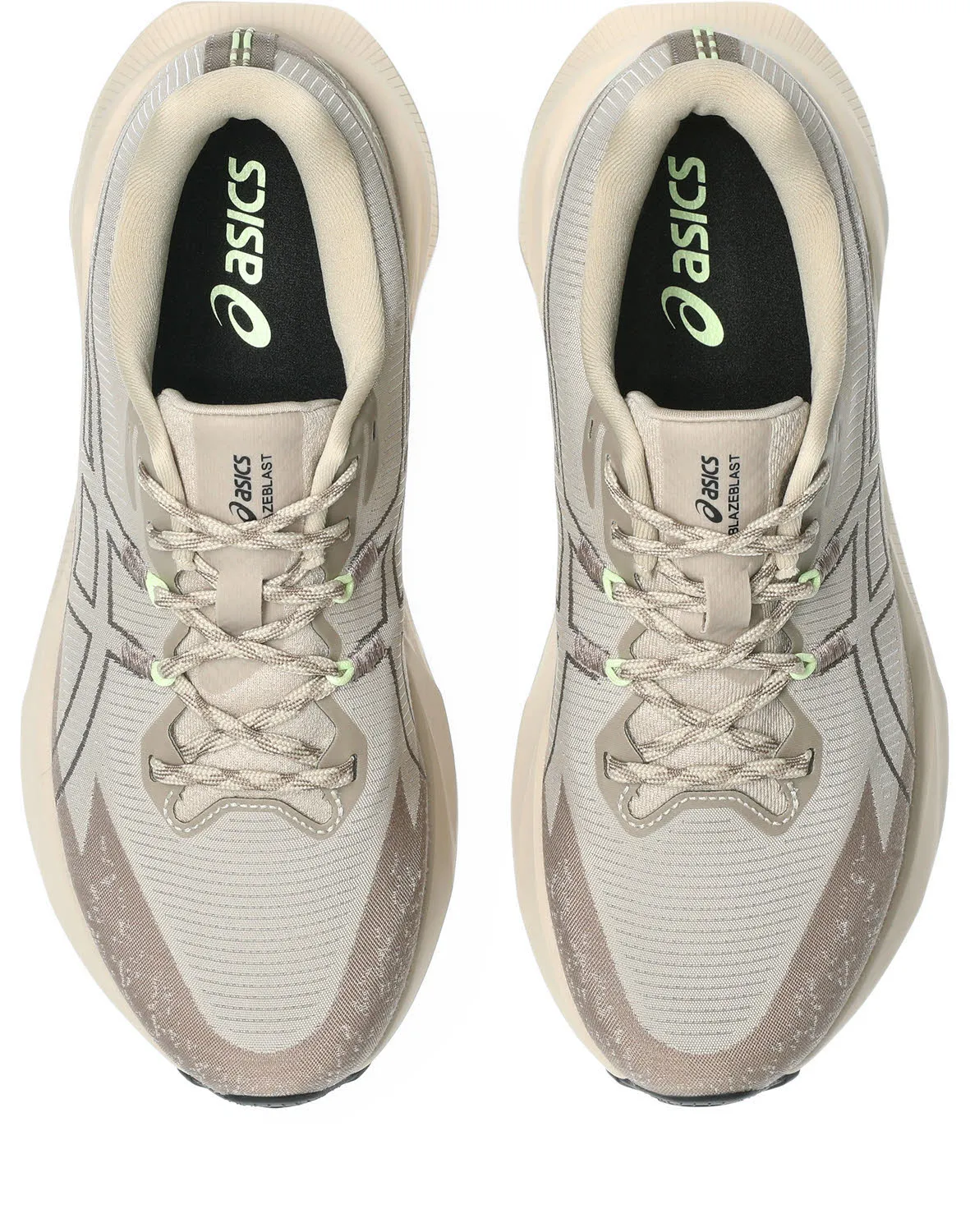 Asics BLAZEBLAST Damen Laufschuhe Joggingschuhe beige
