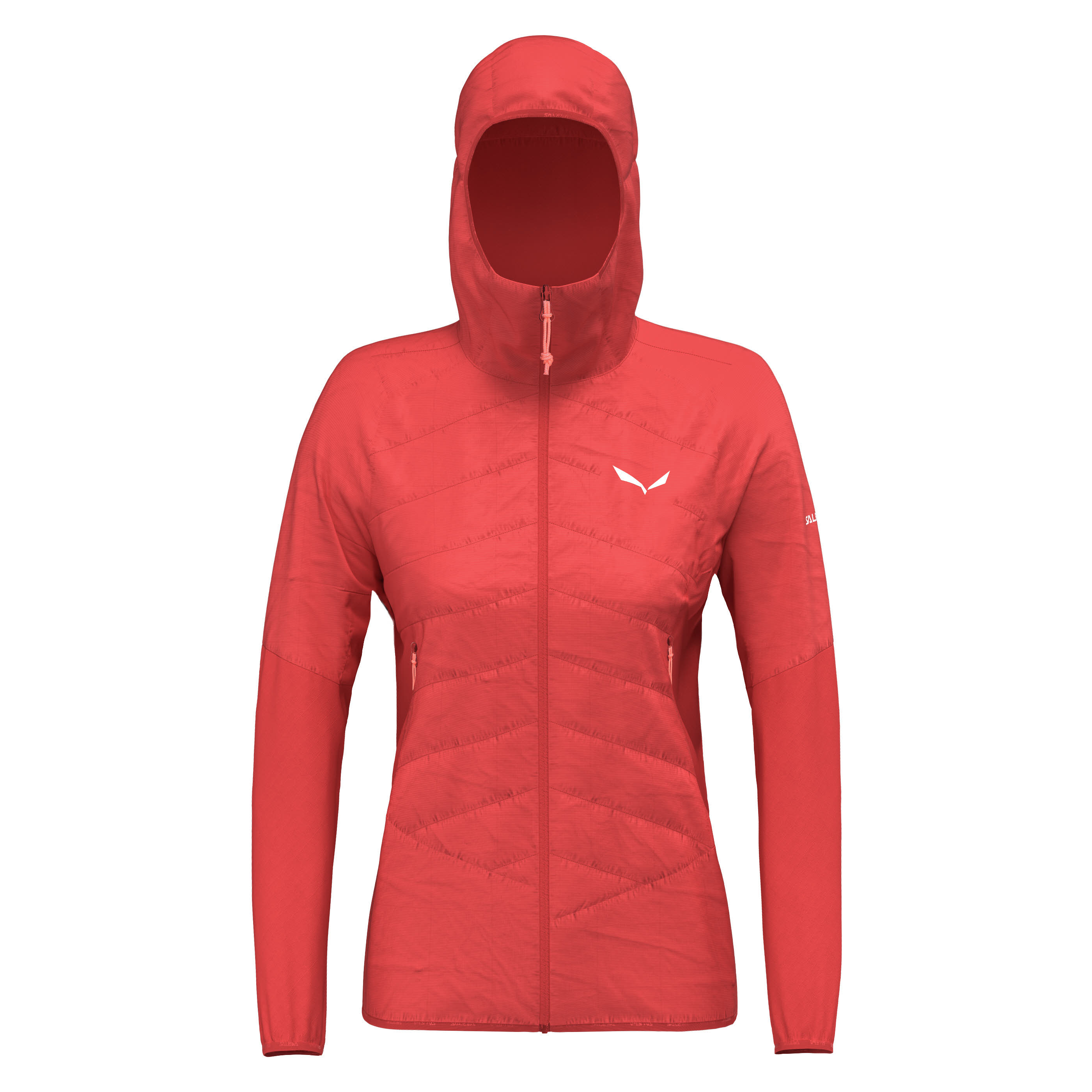 Salewa ORTLES HYB TWR JACKET W Hybridjacke Funktionsjacke Damen rot