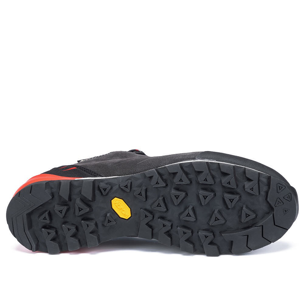 Hanwag Makra Pro Low Bunion GTX Herren Wanderschuhe Low Zustiegsschuhe aspahlt/red