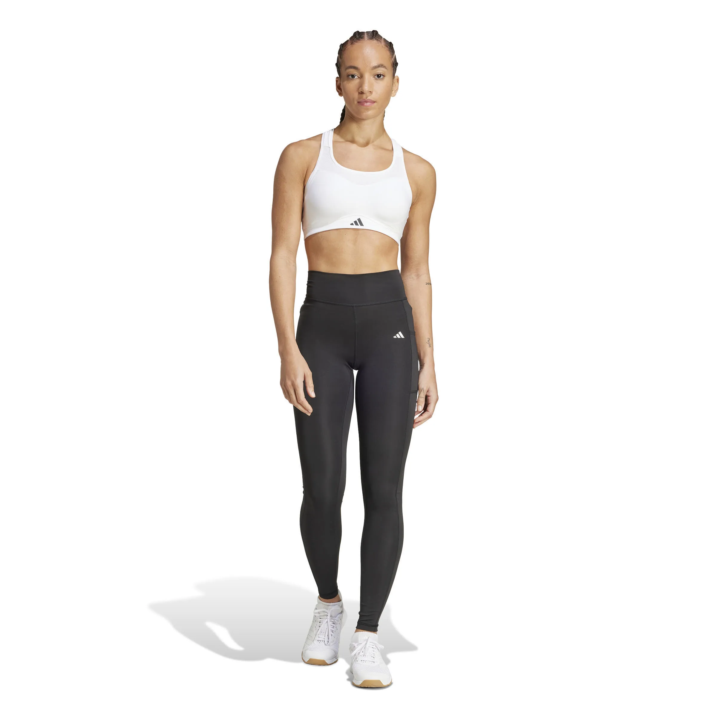 adidas TLRD Impact Training High Support BH Damen Sport-BH weiß