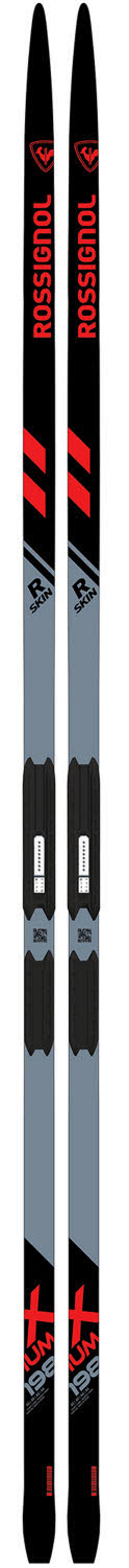 Rossignol X-IUM R-SKIN Langlaufski Klassisch Fellski inkl. Bdg. Race Classic grau/schwarz