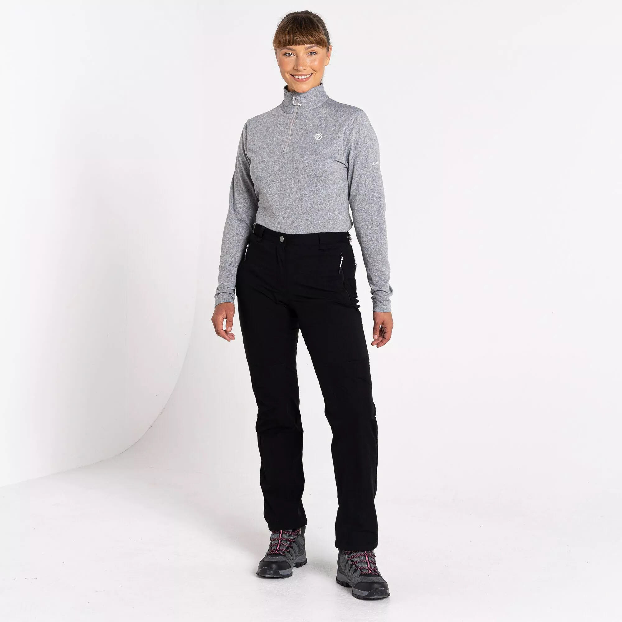 Dare2B Melodic II Stretch-Walkinghose Damen Wanderhose schwarz