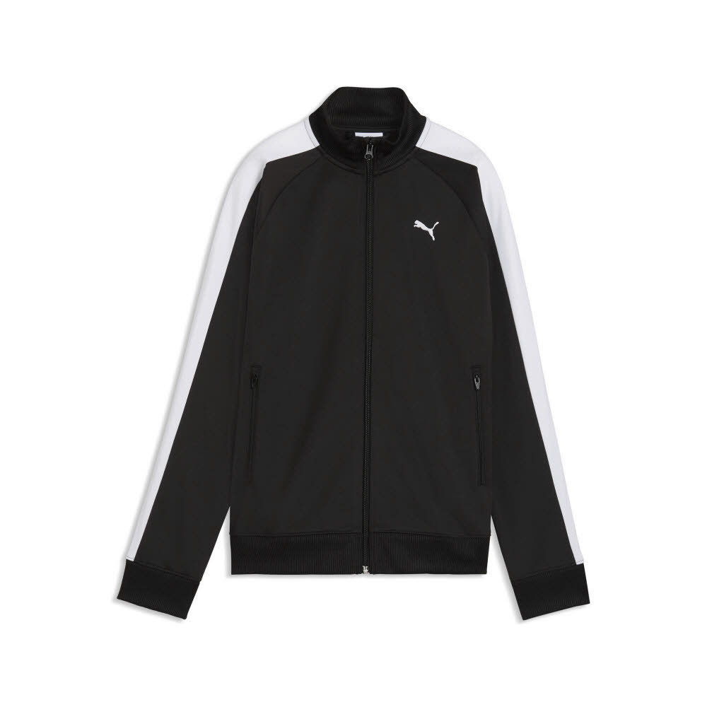 Puma ESS T7 Poly Track Jacket Damen Sweatjacke Trainingsjacke schwarz