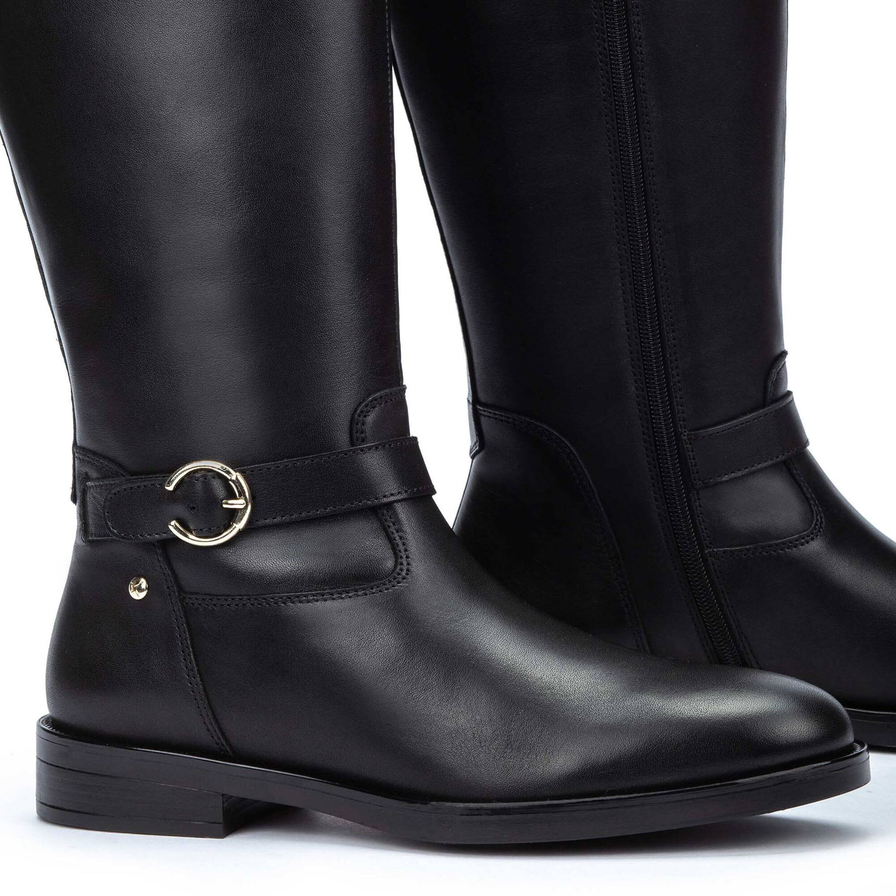 Pikolino Puertllano schwarz Stiefel Damenschuh