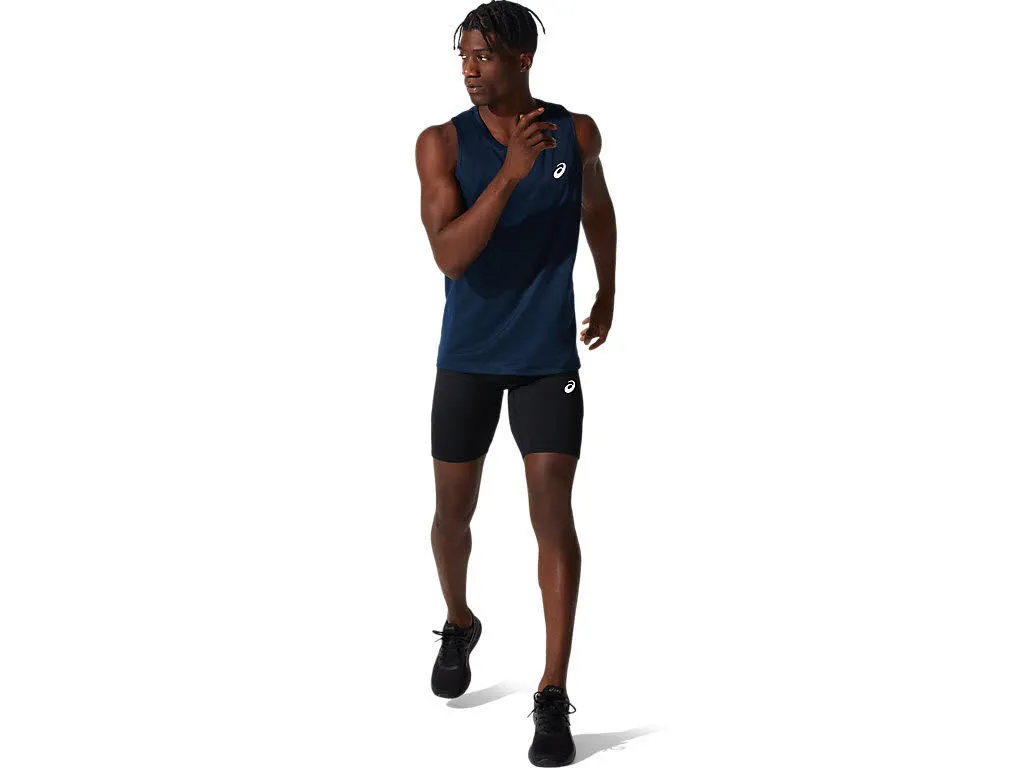 ASICS HE CORE SPRINTER Herren Lauftights kurz Sport Freizeit schwarz NEU