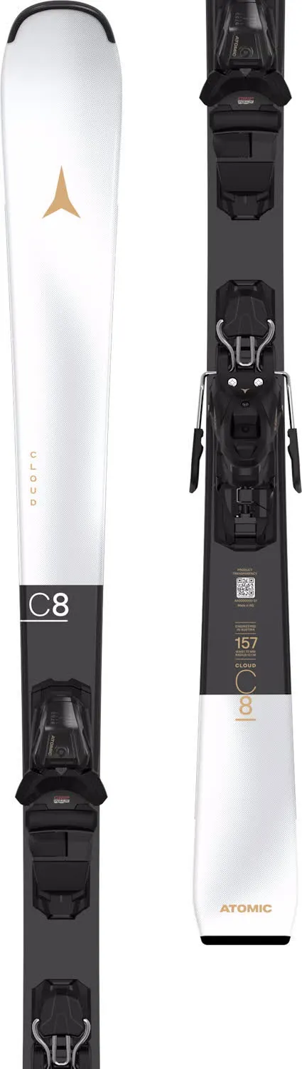 Atomic CLOUD C8 + M 10 GW Damenski Fortgeschrittene 26/27 weiß