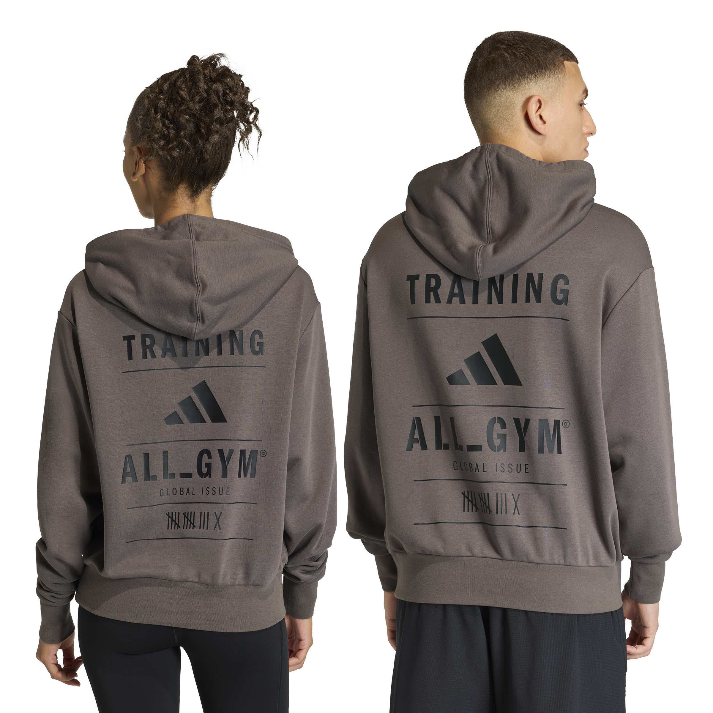 Adidas Hoodie unisex braun